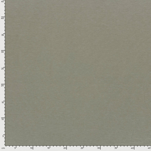 Viscose Jersey fabric Melange Khaki Green