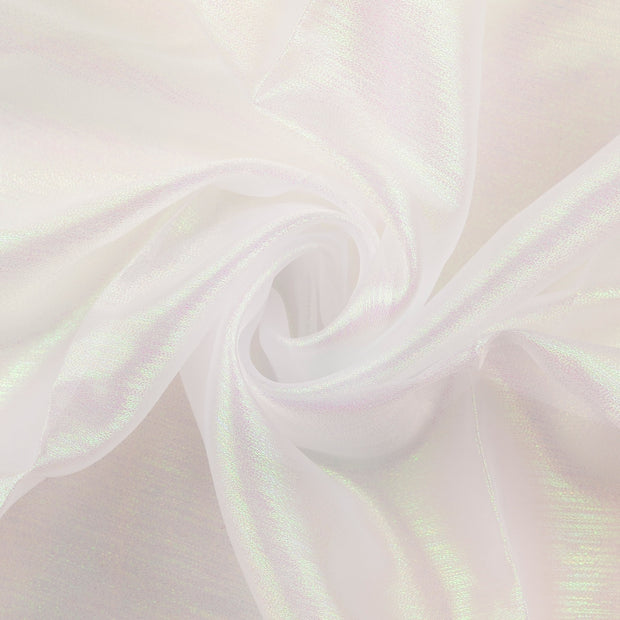 Organza fabric White 