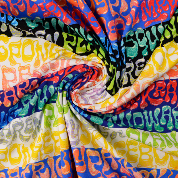 Cotton Jersey fabric Multicolor 