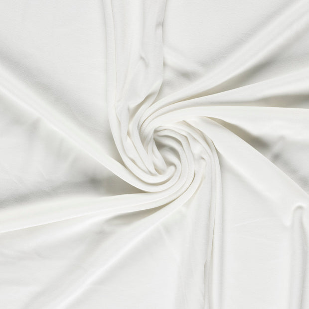 Supersoft Velvet fabric Off White 