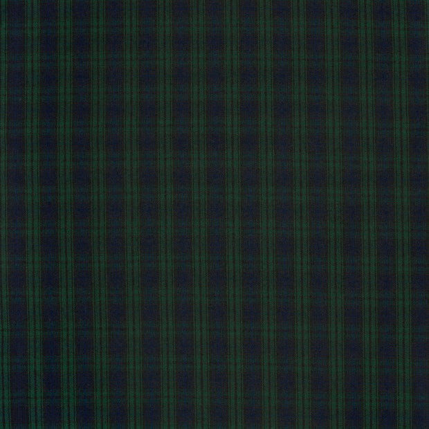 Gabardine fabric Dark Green matte 