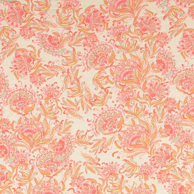  fabric Flowers Pink