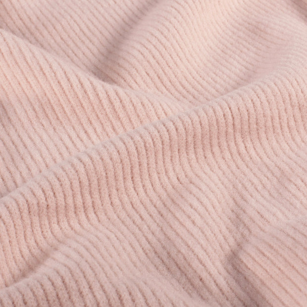Poly Viscose Jersey fabric Unicolour Pink