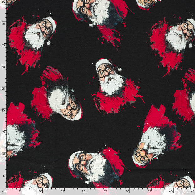 French Terry fabric Christmas 