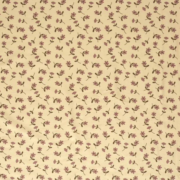 Jersey fabric Beige soft 