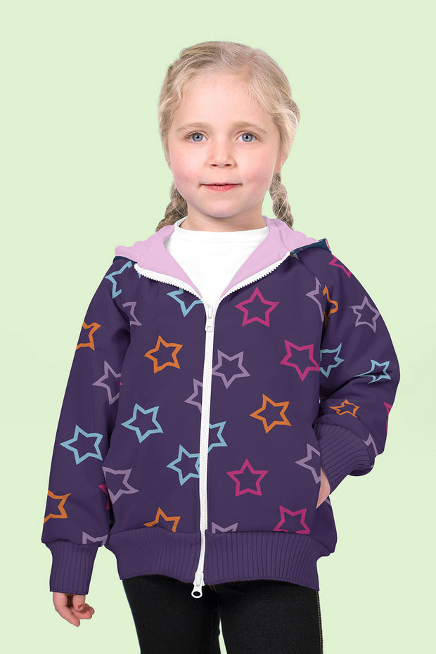 Softshell fabrik Violett weich 