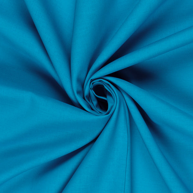 Cretonne Premium fabric Unicolour Aqua