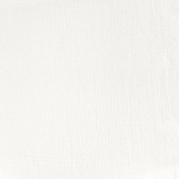 Muslin fabric Off White matte 