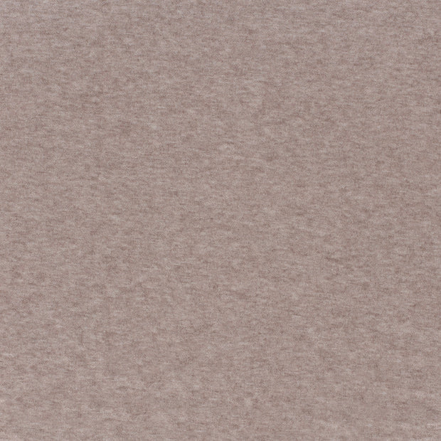Heavy Knit fabric Taupe Grey soft 