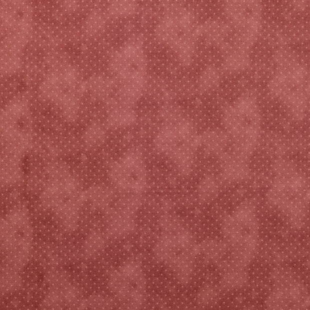 Cotton Poplin fabric Geometric pattern Wine red