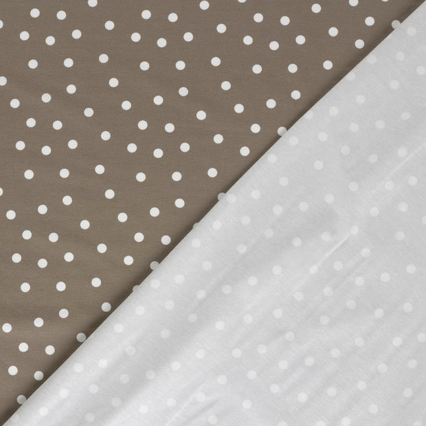 Jersey fabric Dots printed 