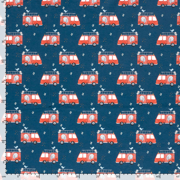Jersey fabrik Feuerwehrautos Blau