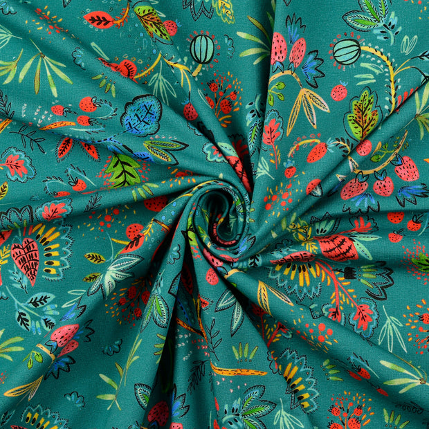 Jersey fabric Green 