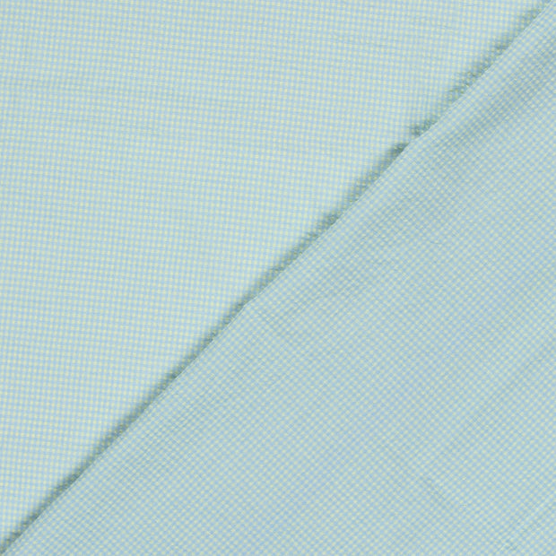 Cotton Poplin fabric Unicolour Seersucker 