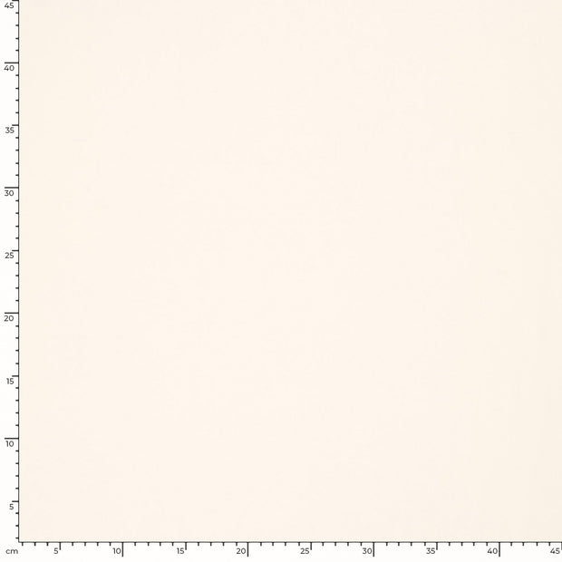 Cotton Jersey GOTS organic fabric Unicolour Off White