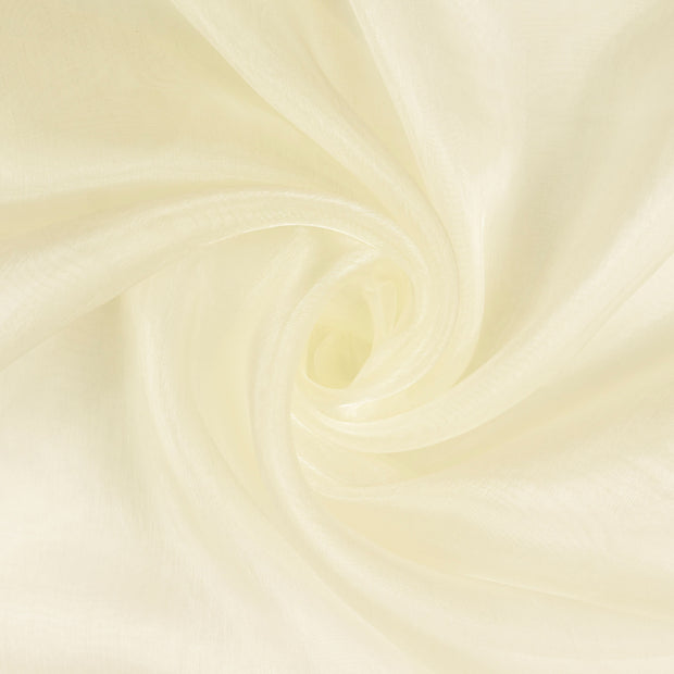 Organza fabrik Ivory 