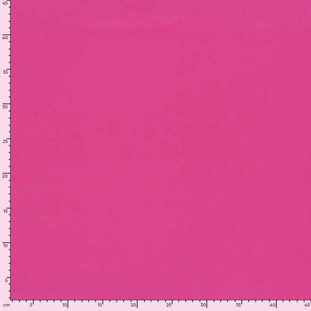 Cretonne Premium fabric Unicolour Fuchsia