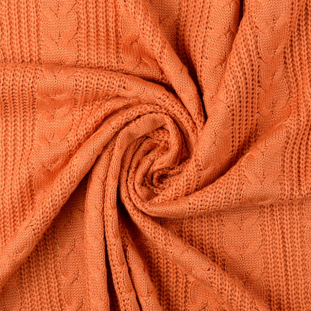 Heavy Knit fabric Abricot 