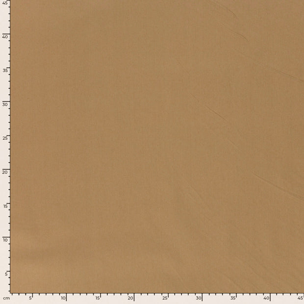 Denim fabric Unicolour Camel