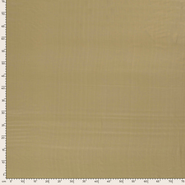 Viscose Satin fabric Unicolour Olive Green