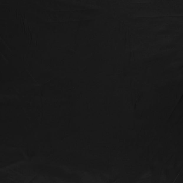 Satin fabric Black silk matte 