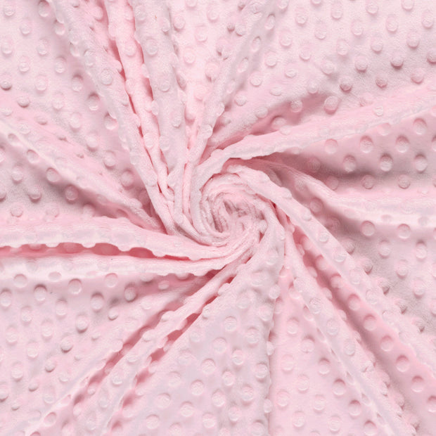 Minky fabric Light Pink 