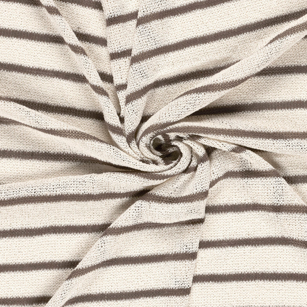 Jacquard fabric Taupe Grey 