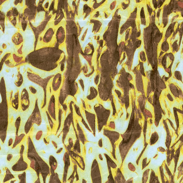 Satin Velvet fabric Butter Yellow 