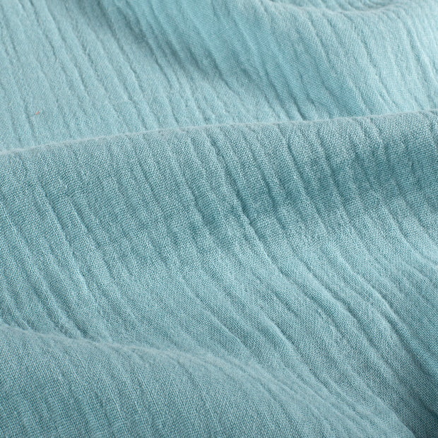 Muslin fabric Unicolour Indigo