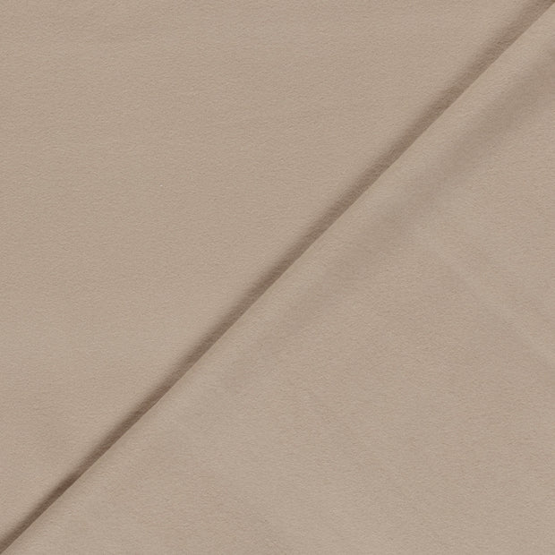 Cotton Fleece fabric Unicolour brushed 