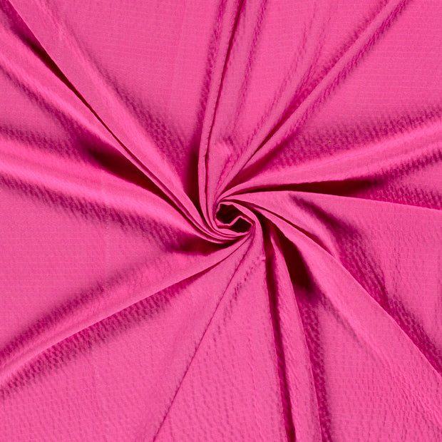 Viscose Bubble fabrik Fuchsia 