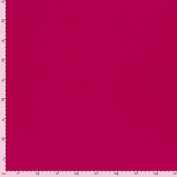 Felt fabric Unicolour Fuchsia