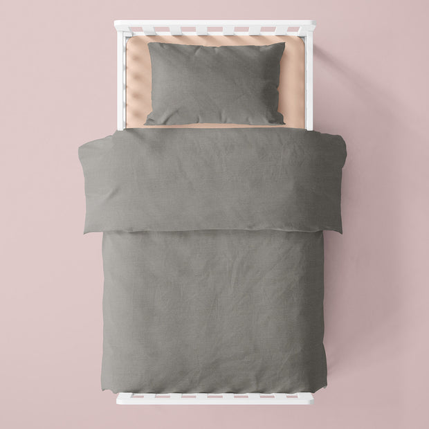Cretonne fabric Unicolour Light Grey