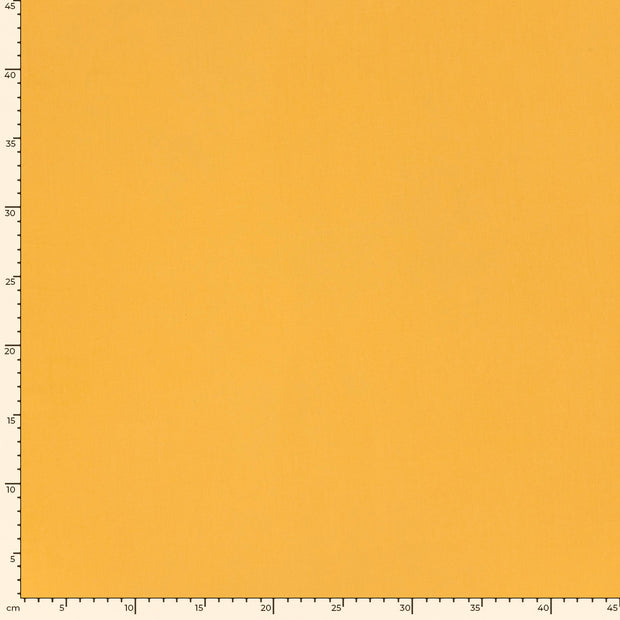 Viscose Poplin fabric Unicolour Yellow