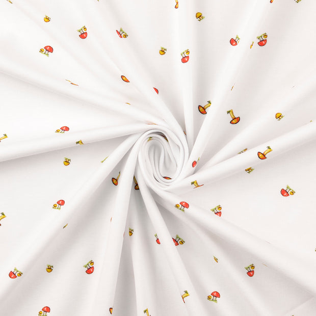 Jersey fabric White 