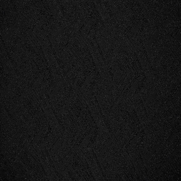 Polyester Jersey stof Zwart schijnend 