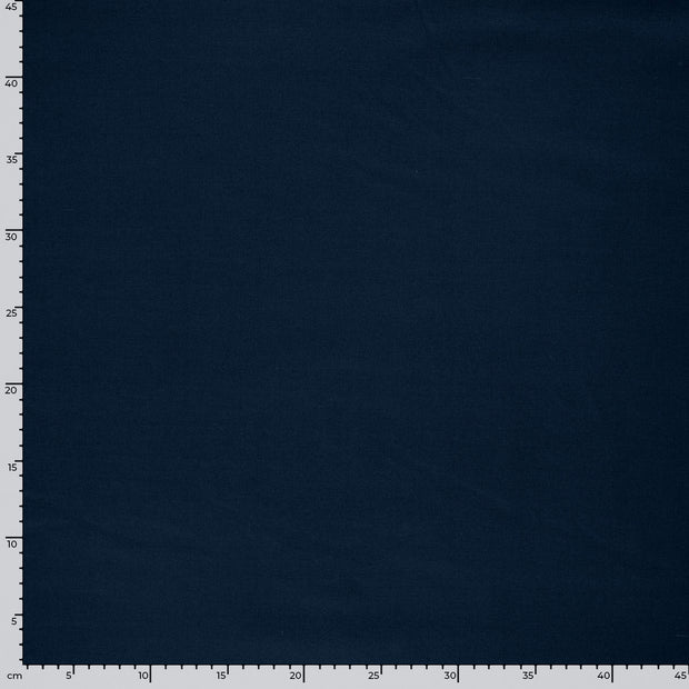 Cretonne fabric Unicolour Navy