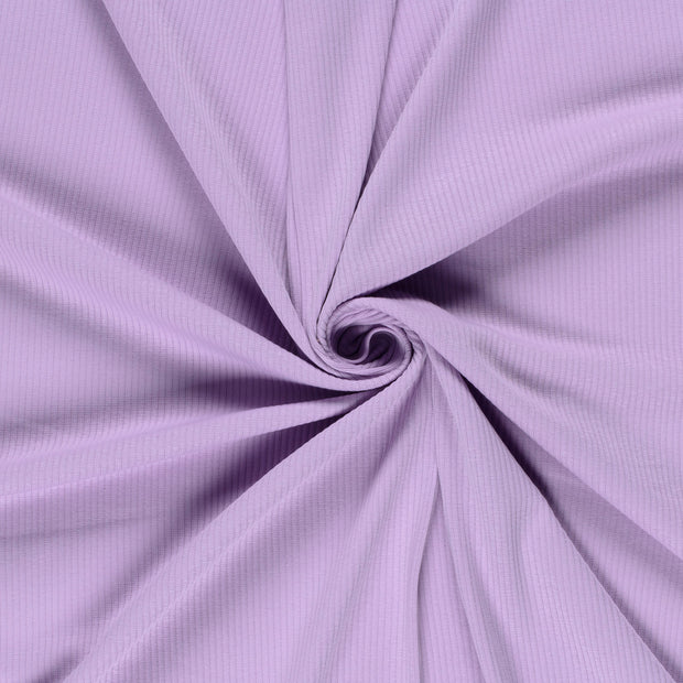 Rib Jersey fabric Lila 