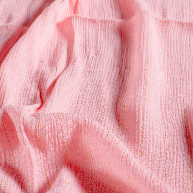 Crepé tela Unicolor Rosa