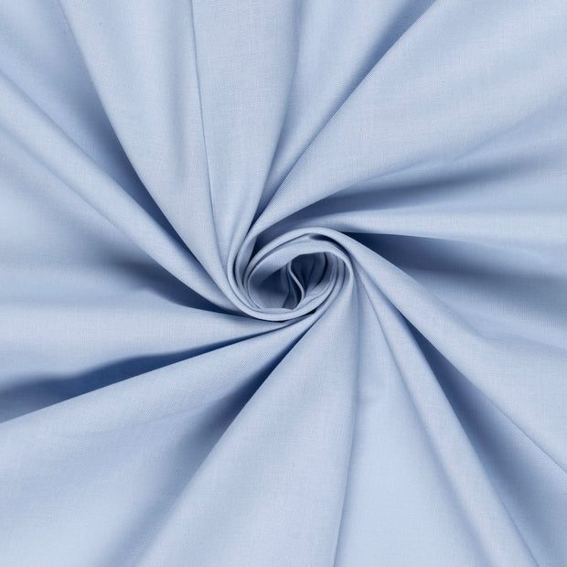 Cretonne Premium fabric Unicolour Light Blue