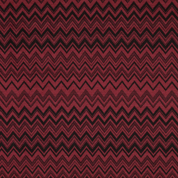 Jacquard fabrik Pied-de-poule Bordeauxrot