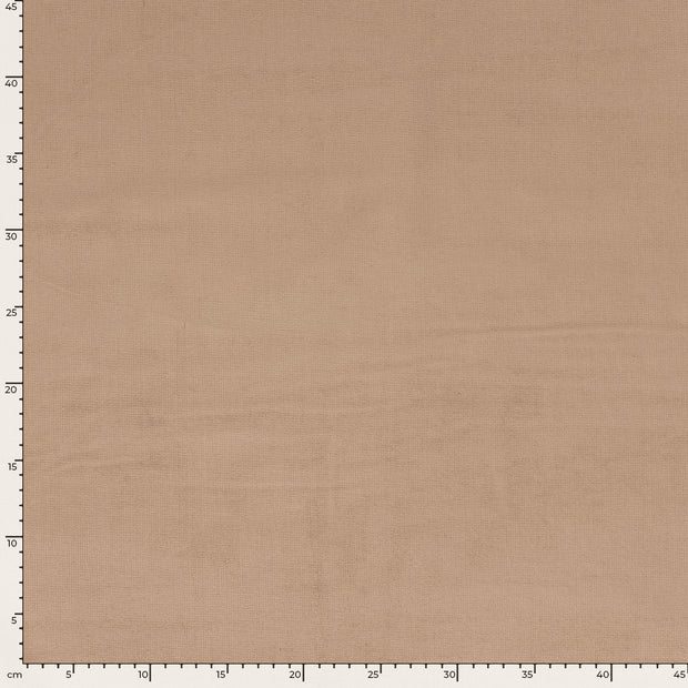 Needlecord Stretch 16w fabric Unicolour Camel