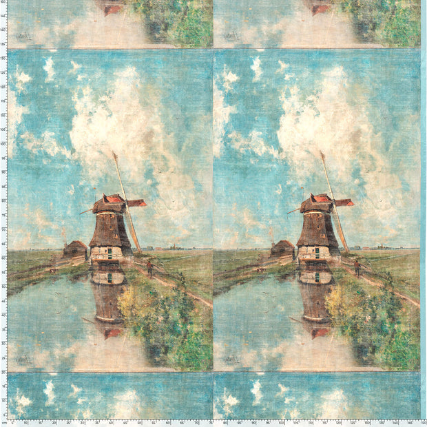 Velvet fabric Abstract Camel