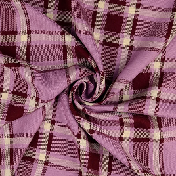 Viscose Poplin fabric Fuchsia 