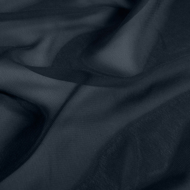 Chiffon stof Effen Marine