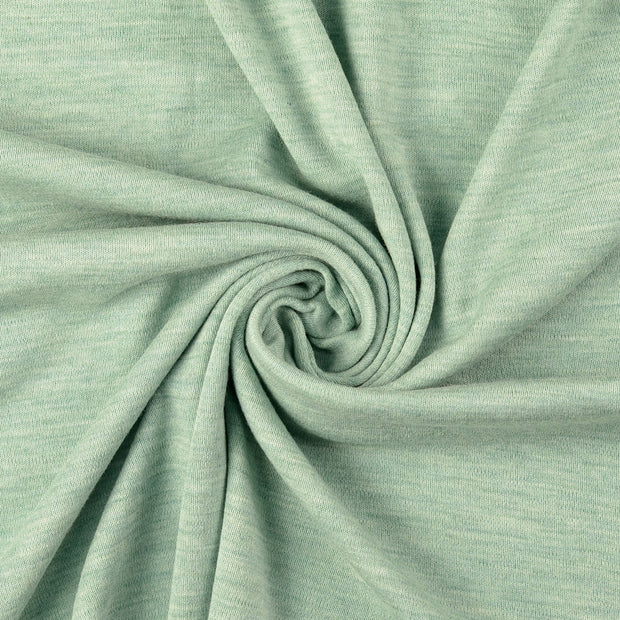 Wool Boucle fabric Mint 