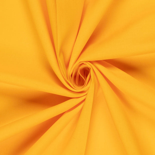 Cretonne Premium fabric Unicolour Yellow