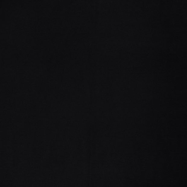 Piqué fabric Black matte 