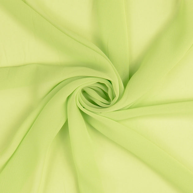 Chiffon fabric Dark Mint 