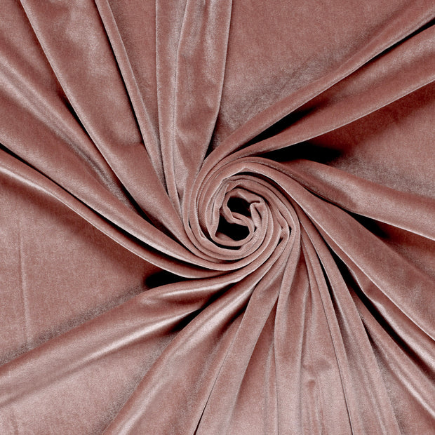 Velvet fabric Light Pink 